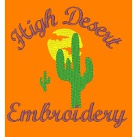 High Desert Embroidery logo, High Desert Embroidery contact details