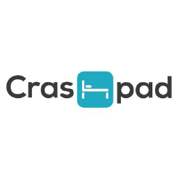 Crashpad logo, Crashpad contact details