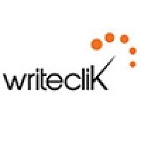 writecliK logo, writecliK contact details