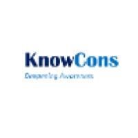 KnowCons logo, KnowCons contact details