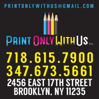 Print Only With Us logo, Print Only With Us contact details