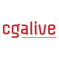 CGAlive logo, CGAlive contact details