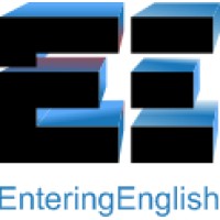 Entering English logo, Entering English contact details