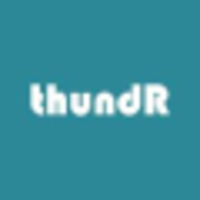 thundR logo, thundR contact details