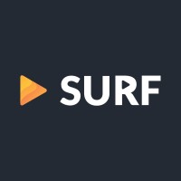 SURF logo, SURF contact details