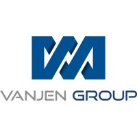 The Vanjen Group logo, The Vanjen Group contact details