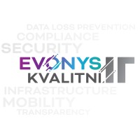 EVONYS logo, EVONYS contact details