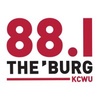 KCWU-FM, 88.1 The 'Burg logo, KCWU-FM, 88.1 The 'Burg contact details