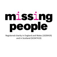 Missing People logo, Missing People contact details