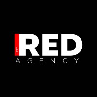 The RED Agency logo, The RED Agency contact details