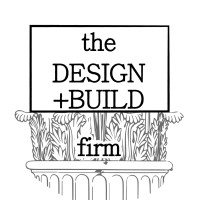 the DESIGN+BUILD firm logo, the DESIGN+BUILD firm contact details