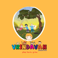 vrindavan play school logo, vrindavan play school contact details