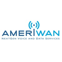 AmeriWAN logo, AmeriWAN contact details