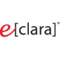 eClara™ logo, eClara™ contact details