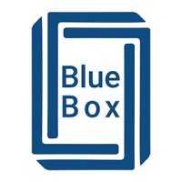 BlueBox logo, BlueBox contact details