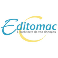 Editomac logo, Editomac contact details