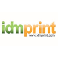 IDM Print logo, IDM Print contact details