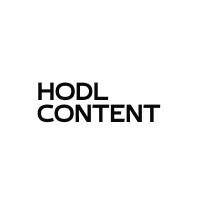 HODL Content logo, HODL Content contact details