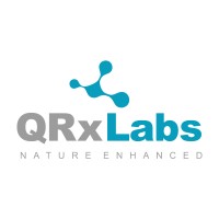 QRxLabs logo, QRxLabs contact details