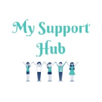 My Support Hub logo, My Support Hub contact details