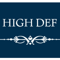 High Def* Consulting logo, High Def* Consulting contact details