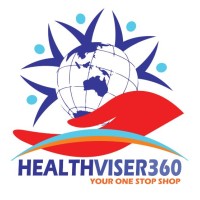 HealthViser360 logo, HealthViser360 contact details