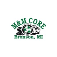 M&M Core logo, M&M Core contact details