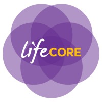 LifeCore logo, LifeCore contact details