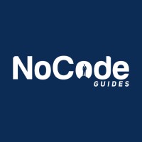 NoCode Guides logo, NoCode Guides contact details