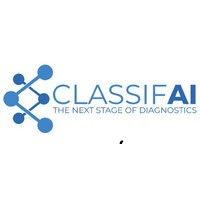 classifAI logo, classifAI contact details