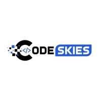 CodeSkies logo, CodeSkies contact details