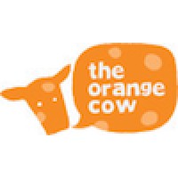 The Orange Cow logo, The Orange Cow contact details