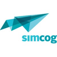 SimCog logo, SimCog contact details