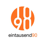 eintausend90 logo, eintausend90 contact details