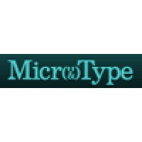 MicroType logo, MicroType contact details