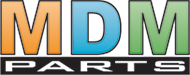 MDM parts logo, MDM parts contact details