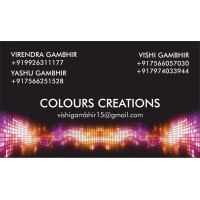 Colours Creations logo, Colours Creations contact details