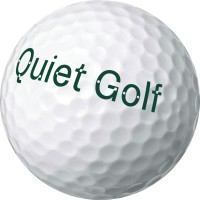 Quiet Golf logo, Quiet Golf contact details