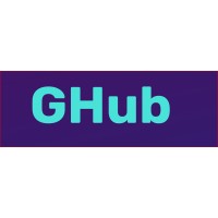 GHub logo, GHub contact details