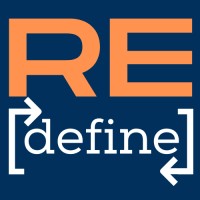 RE[define] logo, RE[define] contact details