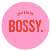 Bossy. Copywriting logo, Bossy. Copywriting contact details