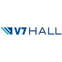 V7HALL logo, V7HALL contact details