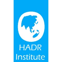 The HADR Institute logo, The HADR Institute contact details