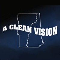 A Clean Vision logo, A Clean Vision contact details