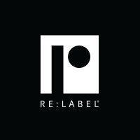 RE:LABEL logo, RE:LABEL contact details