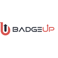 BadgeUp logo, BadgeUp contact details