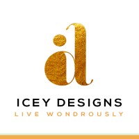 IceyDesigns logo, IceyDesigns contact details