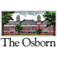 The Osborn logo, The Osborn contact details