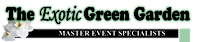 The Exotic Green Garden logo, The Exotic Green Garden contact details