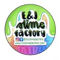 E&J Slime Factory logo, E&J Slime Factory contact details